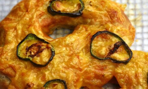 Airfried Cheese & Jalapeño Pretzel