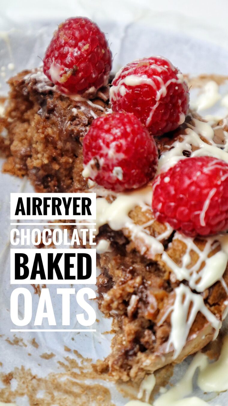 Airfried Chocolate Baked Oats