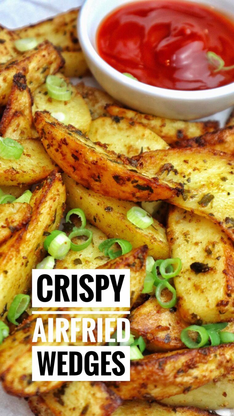 Airfried Crispy Wedges