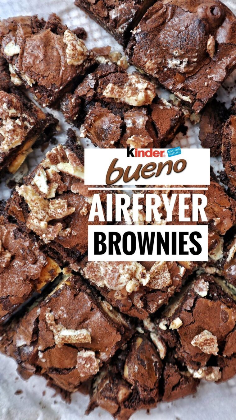 Airfried Kinder Bueno Brownies
