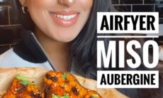 Airfried Miso Aubergine