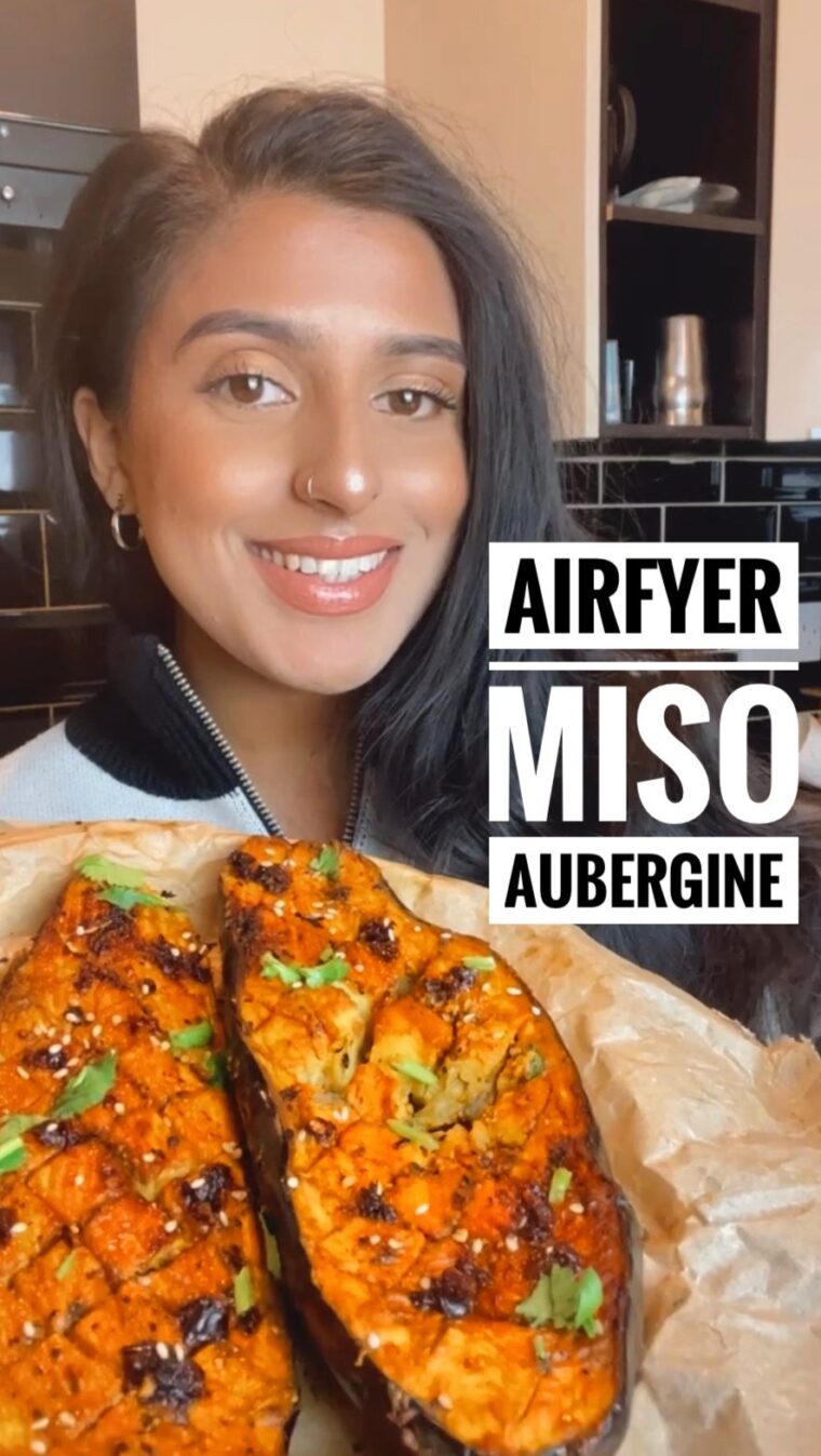 Airfried Miso Aubergine