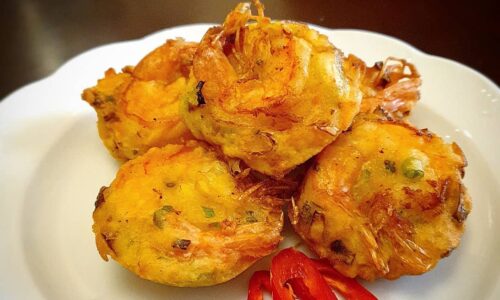 Bakwan Udang (Shrimp Fritter)