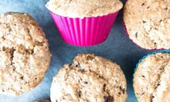 Banana Coconut Chocolate Muffins