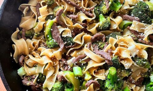 Beef & Broccoli Noodles