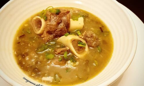 Beef Soup With Mung Beans