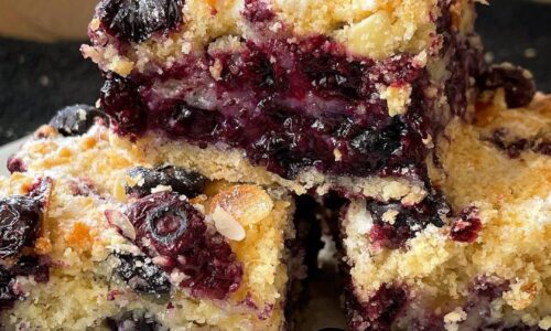 Blueberry Crumble Cake