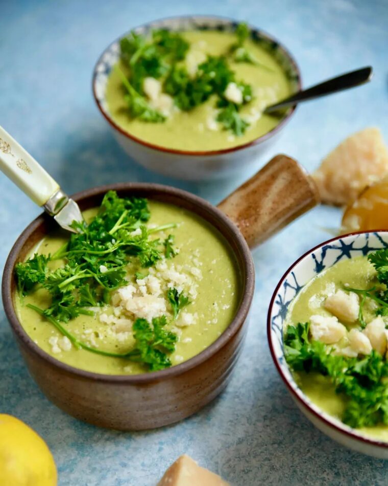 Broccoli Parmesan Soup