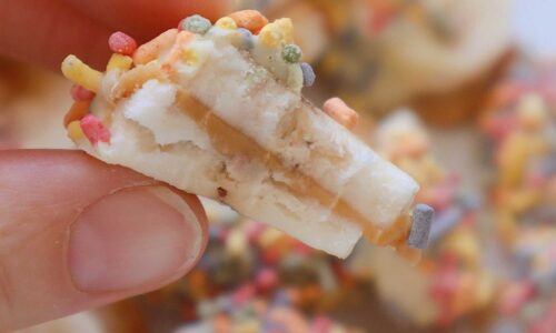 Cake Batter Banana Coins