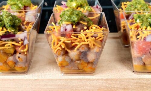 Chana Aloo Mini Chaat