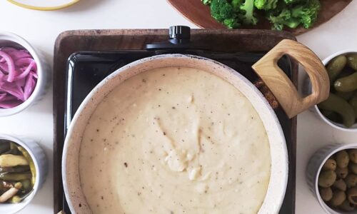 Cheese Fondue (Without Alcohol)