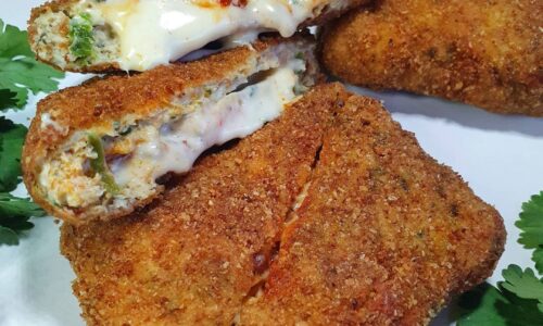 Chicken Cheese Squares