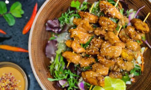 Chicken Satay In Peanut Sauce - Food Recipes dari Peanuts