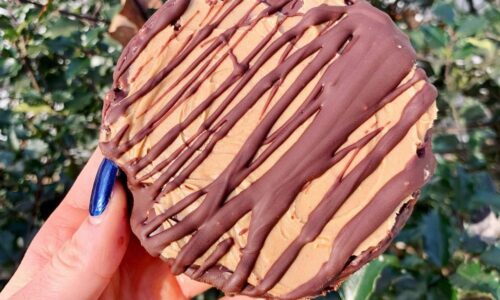 Chocolate Peanut Butter Protein Rice Cakes - Snacks, Appetizers & Desserts dari Peanuts