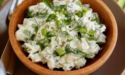 Creamy Cucumber Salad