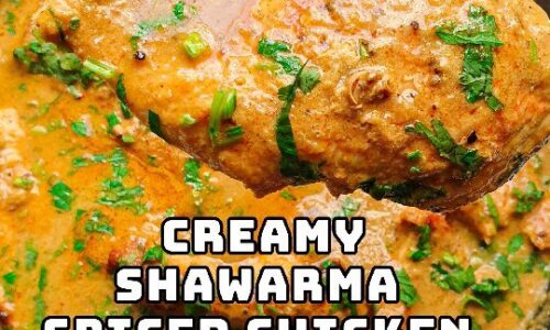 Creamy Shawarma Spiced Coconut Chicken