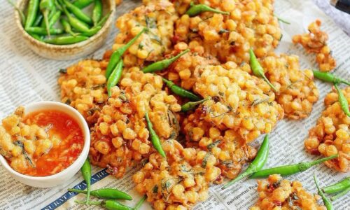 Crispy Corn Fritters