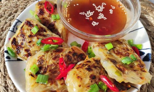 Crispy Rice Paper Dumplings