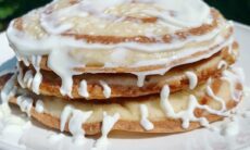Easy Cinnamon Swirl Blender Pancakes