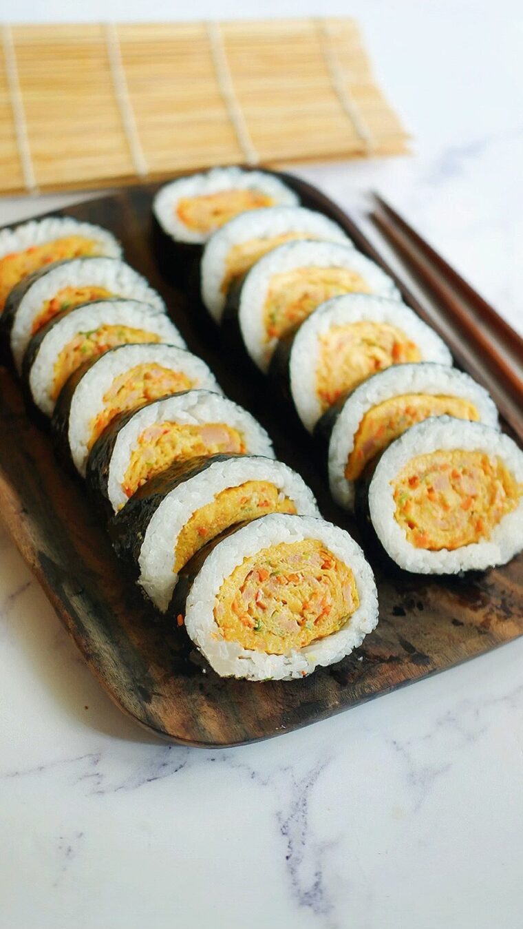 Egg Roll Kimbap