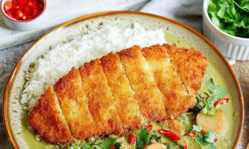 Fish Katsu Thai Green Curry