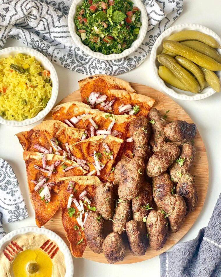 Grilled Kafta (Lebanese Kebab)
