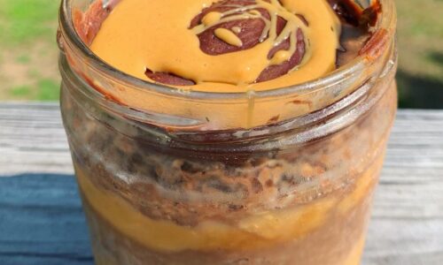 Hard Shell Chocolate Peanut Butter Overnight Proats - Snacks, Appetizers & Desserts dari Peanuts