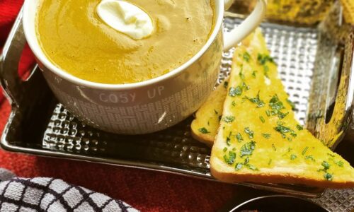 Instant Pot Spiced Spinach & Tomato Soup