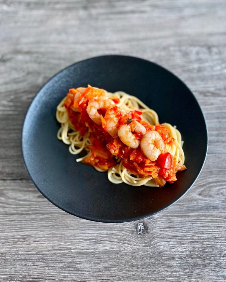 Kimchi Spaghetti