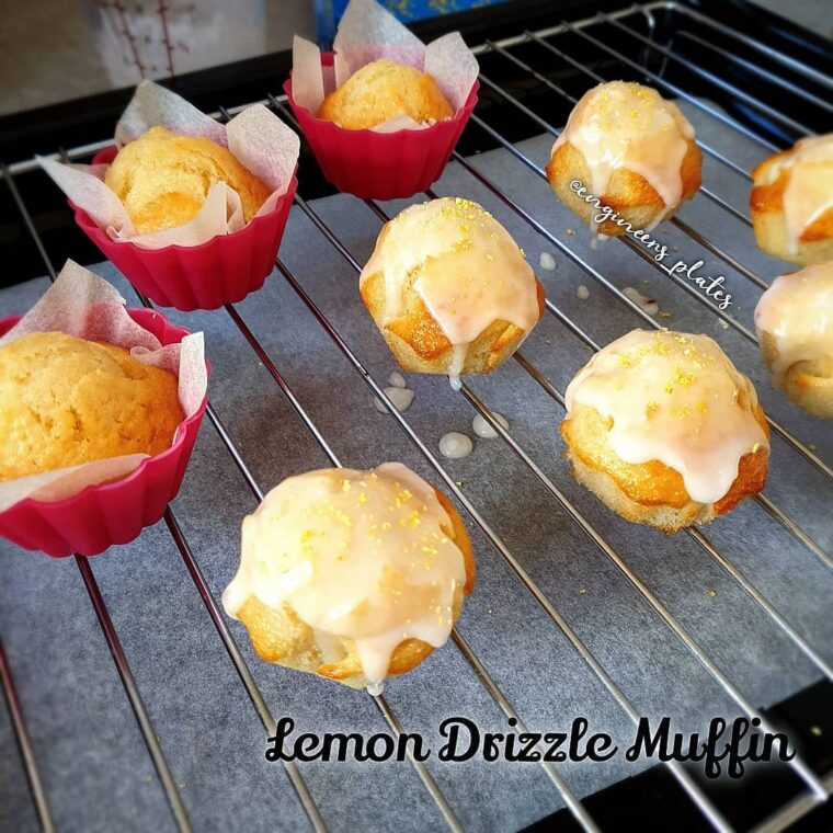 Lemon Muffin With Glaze