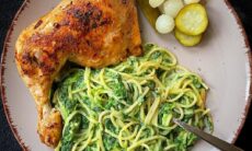 Low Calorie Spinach Paste