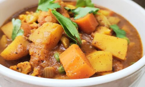 Madras Vegetable Curry
