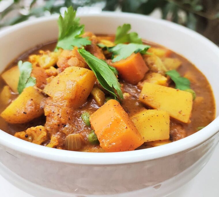 Madras Vegetable Curry