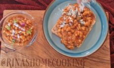 Masala Beans On Toast