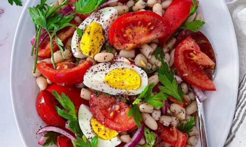 Mediterranean White Bean Salad