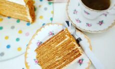 Medovik (Russian Honey Cake)