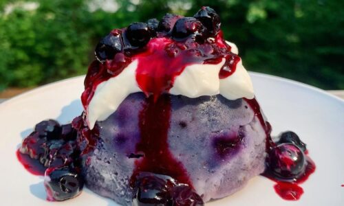 Microwave Blueberry Oat Muffin - Cake & Bread Recipes dari Blueberry