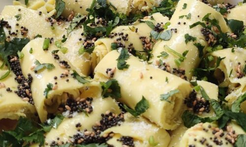 Mum’s Paturi / Khandvi