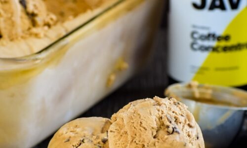 No-churn Coffee Ice Cream