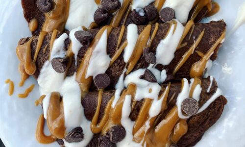 Oatmeal Protein Crepes