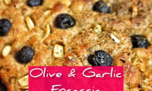 Olive & Garlic Foccacia