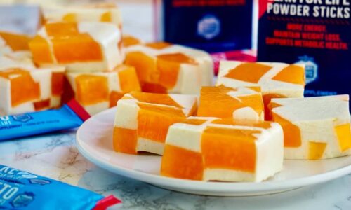 Orange Dreamsicle Squares