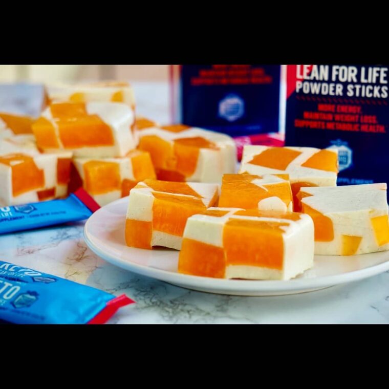 Orange Dreamsicle Squares
