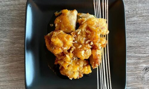Oven Baked Korean Honey Flavoured Fried Chicken