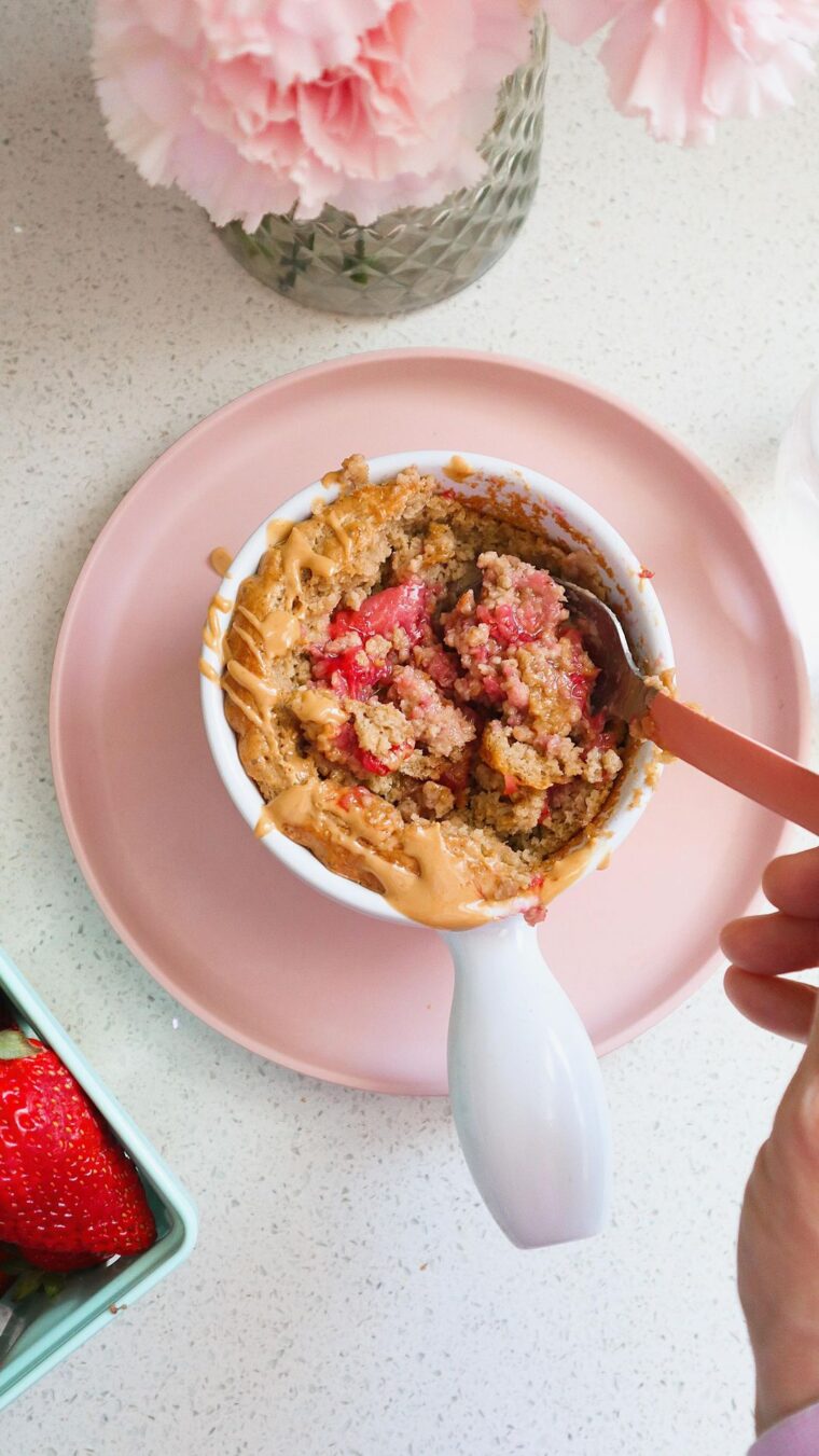 Pb And J Oatmeal Bowl