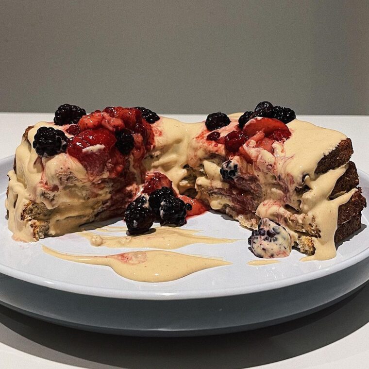 Pb & J French Toast Stack