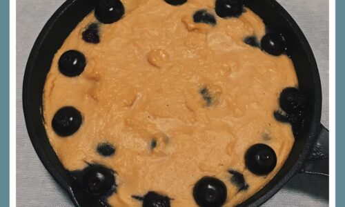 Pb & Jam Skillet Cake