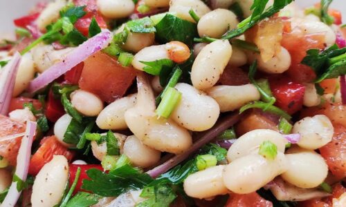 Piyaz (Turkish Bean Salad)