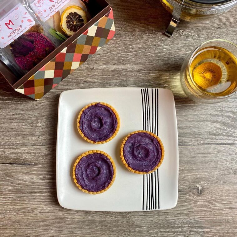 Purple Sweet Potato Tart