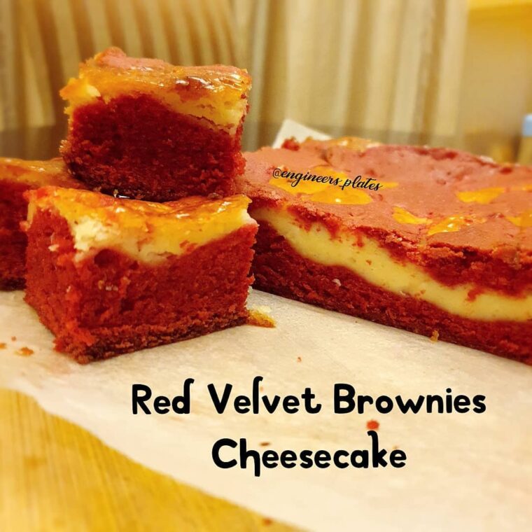 Red Velvet Brownies Cheesecake